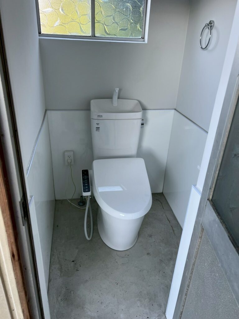 四日市市M様邸：トイレ和洋変更工事