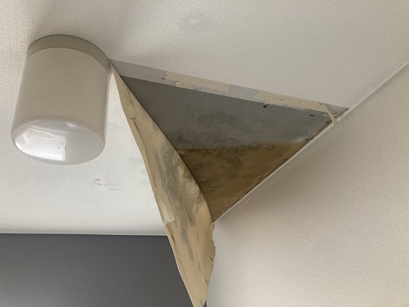津市賃貸マンション：階下漏水