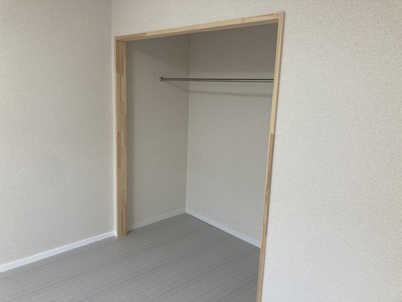 鈴鹿市賃貸アパート：クローゼット設置